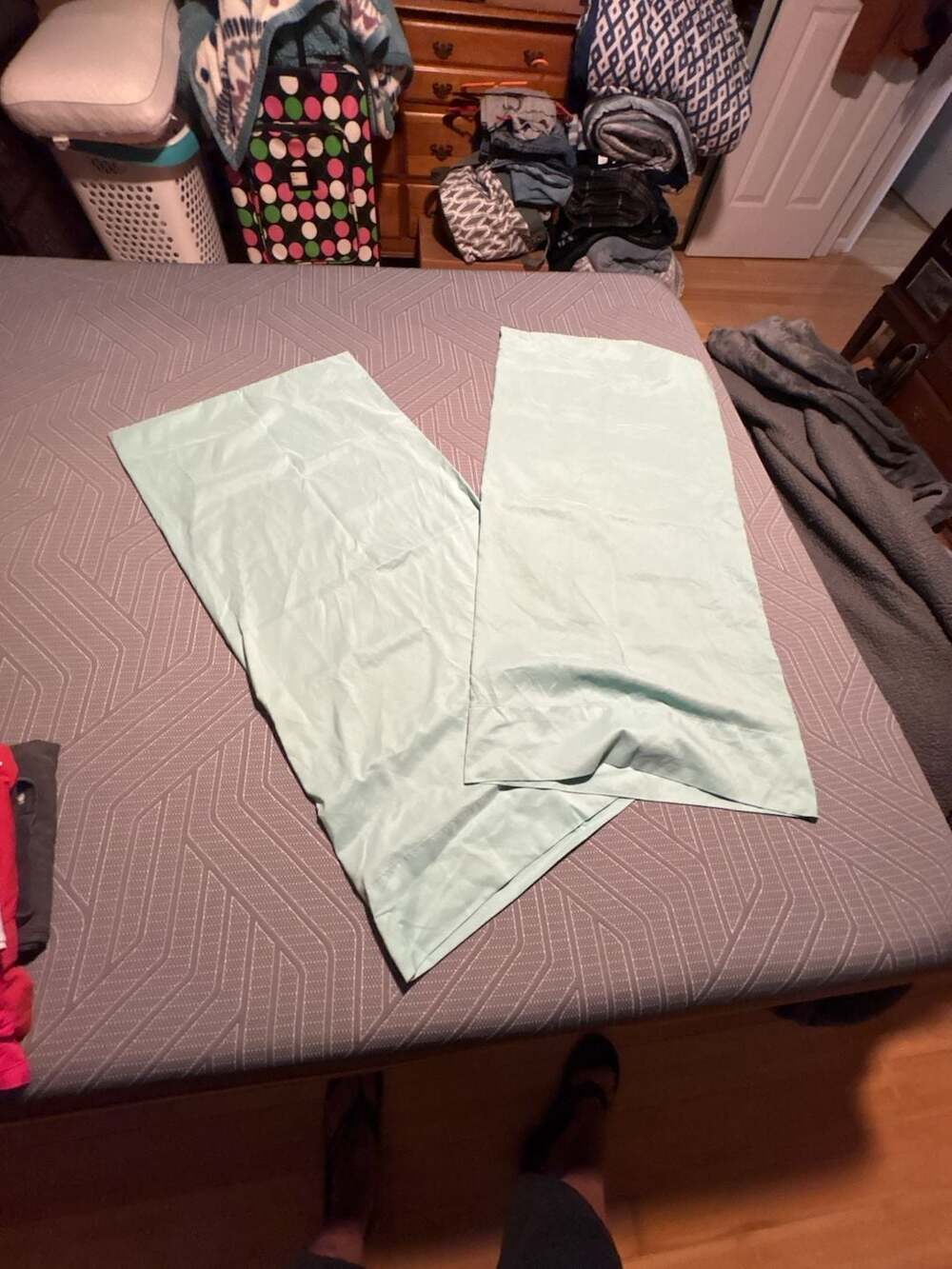Unbranded Mint Green Pillow Cases Set of 2